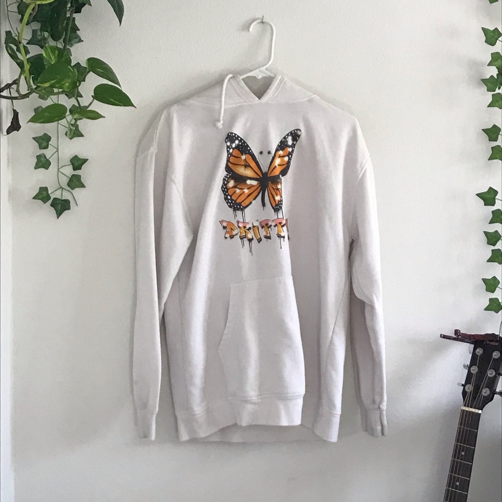 Drippin butterfly hoodie